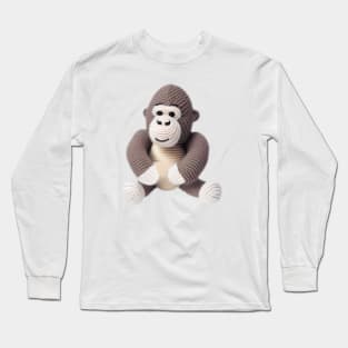 Gorilla Crochet Toy Baby Long Sleeve T-Shirt